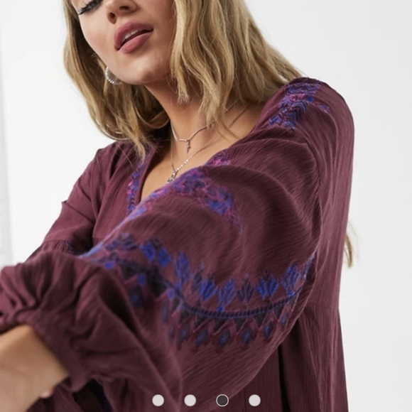 Please see copy listing Free people arianna embroidered tunic dress - Picture 2 of 11